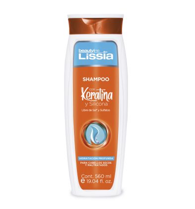 Shampoo Keratina y Silicona 560 ml