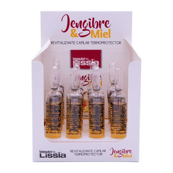 Ampolleta Capilar Jengibre y Miel<span> – </span>Caja Ampolletas 12 und Ampolleta Capilar Jengibre y Miel<span> – </span>Caja Ampolletas 12 und