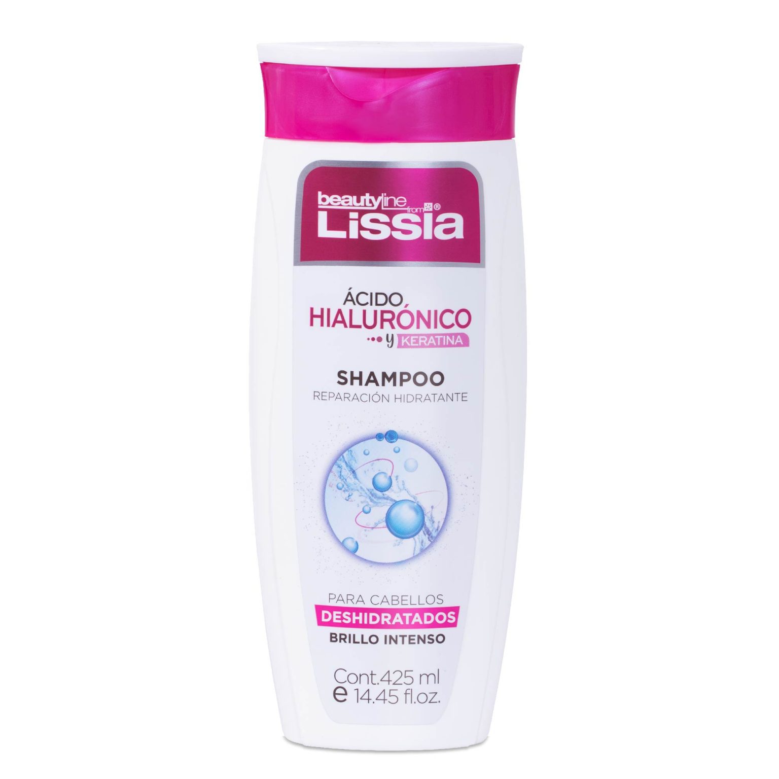 Shampoo con Ácido Hialurónico y Keratina Lissia