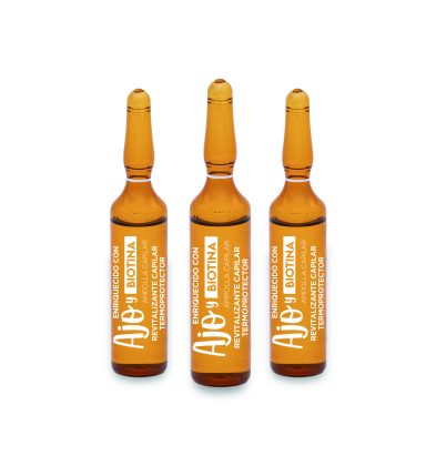 Ampolleta Capilar Ajo y Biotina