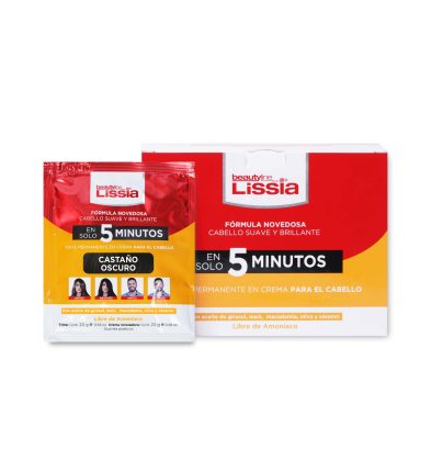 Caja de Tinte en Solo 5 Minutos Castaño Oscuro x 24 Unds