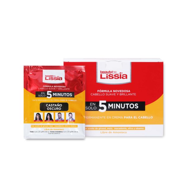 Caja de Tinte en Solo 5 Minutos Castaño Oscuro x 24 Unds Caja de Tinte en Solo 5 Minutos Castaño Oscuro x 24 Unds