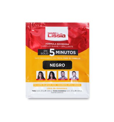 Tinte en Solo 5 Minutos Negro x 3 Unds