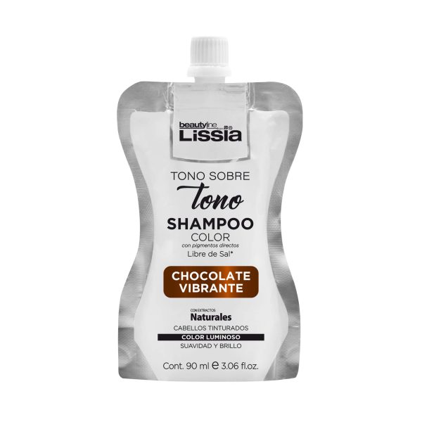 Shampoo Tono sobre Tono Chocolate Vibrante – 90ML Shampoo Tono sobre Tono Chocolate Vibrante – 90ML