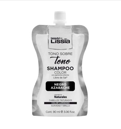 Shampoo Tono sobre Tono Negro Azabache – 90ML