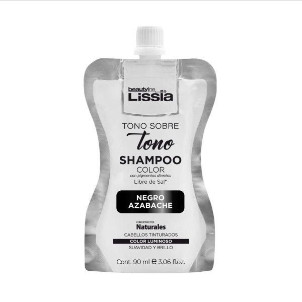 Shampoo Tono sobre Tono Negro Azabache – 90ML Shampoo Tono sobre Tono Negro Azabache – 90ML