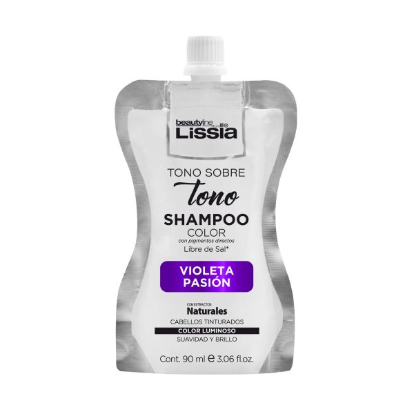 Shampoo Tono sobre Tono Violeta Pasión – 90ML