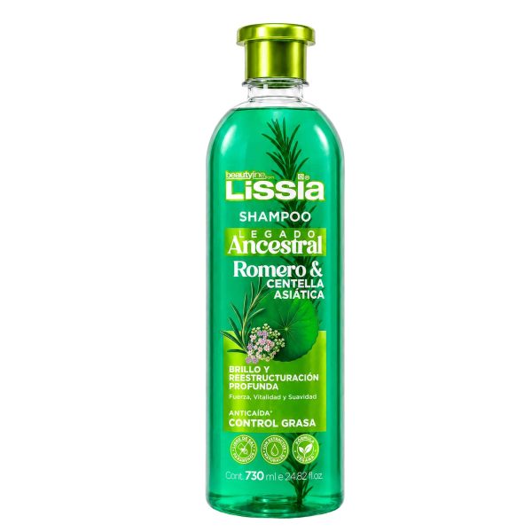 Shampoo Romero y Centella Asiática